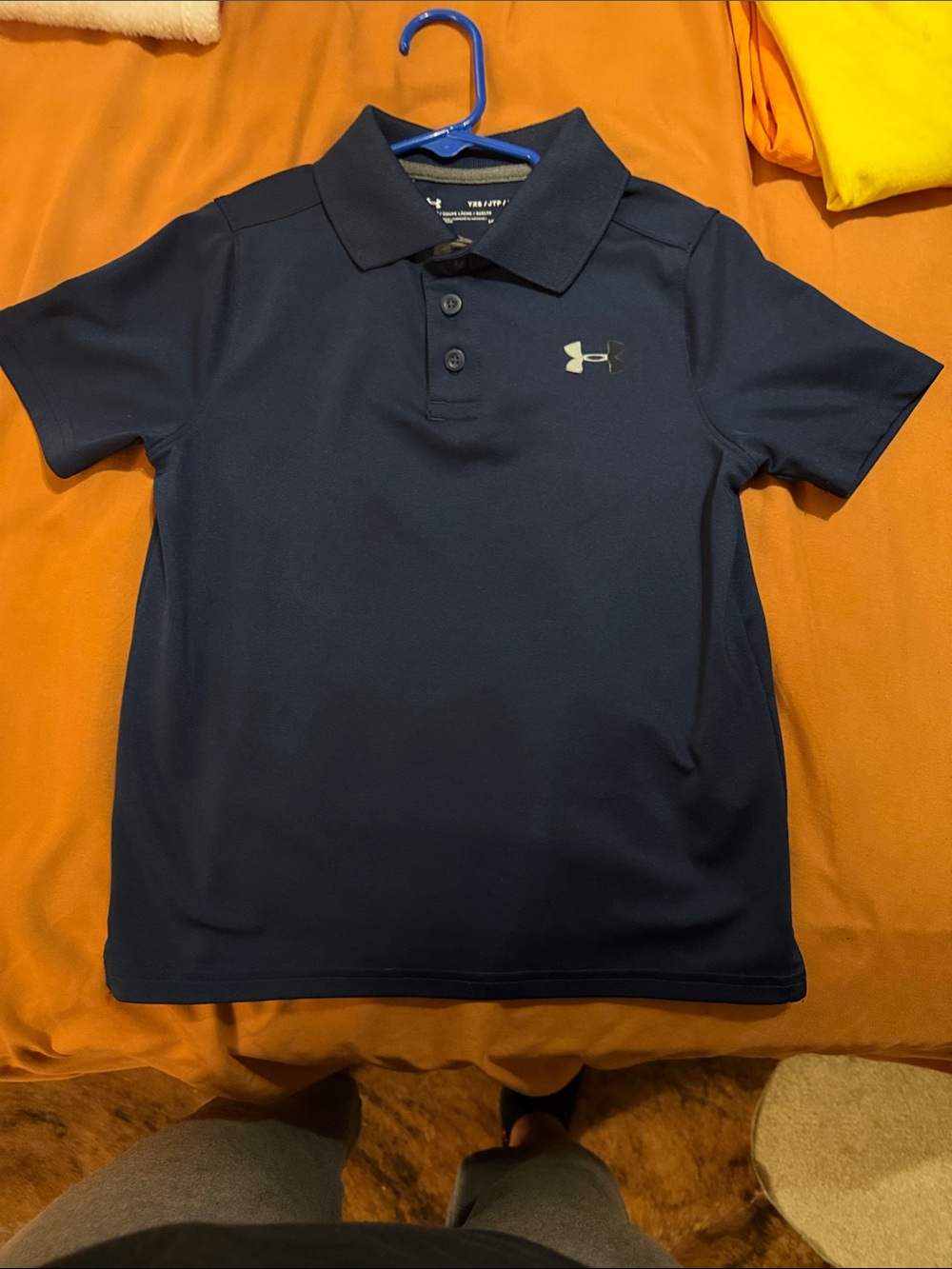 Under Armour Navy Blue Boys' Performance Polo